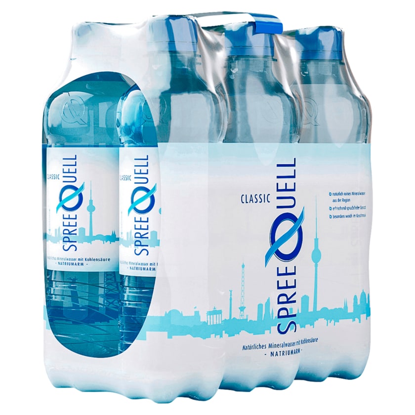 Spreequelle Mineralwasser Classic 6x1l